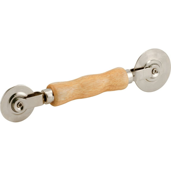 2-1/2 in. x 2 in. Steel Nylon Wheel Roller With Wood Handle
