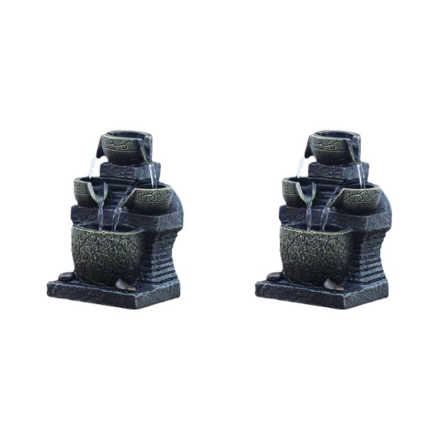 Fuente de agua iluminada Billuyoard para meditación