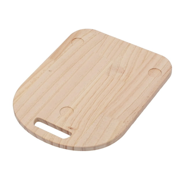 Pot Countertop Appliance Rolling Tray Solid Wood Ergonomic Design Coffee Pot Slider Tray for Kitchen