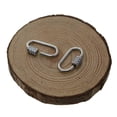 thumbnail image 3 of KLKCMS 4pcs Brass Micro Pave Screw Clasp Buckle Closures Jewelry Key . Oval, 3 of 9