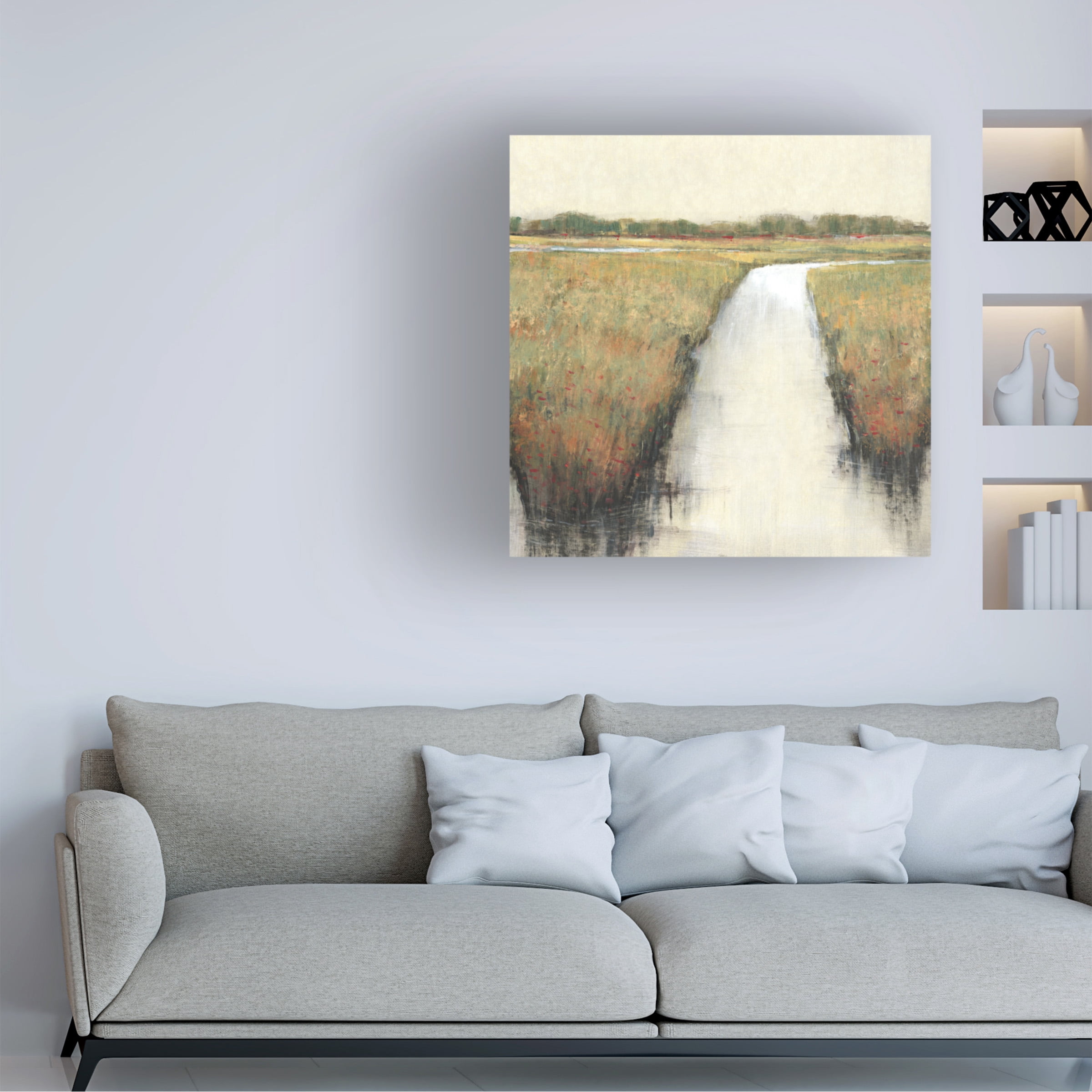 Tim OToole 'Lowland I' Canvas Art