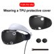 thumbnail image 3 of Cubierta de la cabeza del auricular de TPU Suave impermeable Antideslizante Silicona Antiarañazos para PS VR2 FLhrweasw Nuevo, 3 of 9