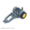 thumbnail image 1 of Car Model Children Assemble Toys Big Building Blocks City Traffic Parts Vehicle Trailer Chassis Boat Motorcycle Compatible brick, 1 of 7