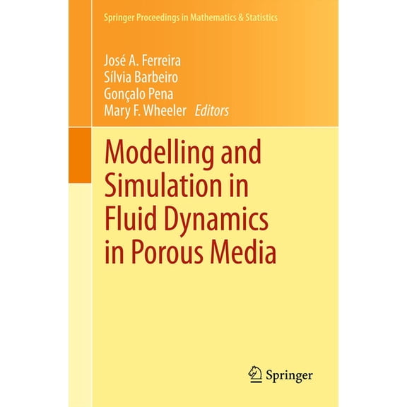 Springer Proceedings in Mathematics & St Modelling and Simulation in Fluid Dynamics in Porous Media, Book 28, (Hardcover)