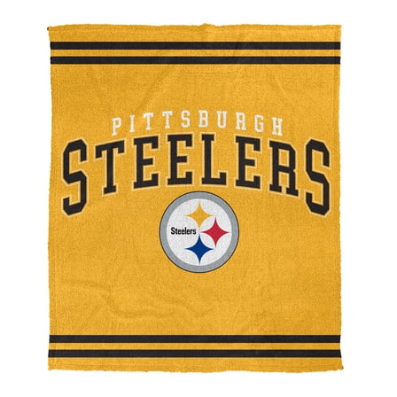 Pegasus Pittsburgh Steelers 60" x 70" Cozy Plush Knit Blanket
