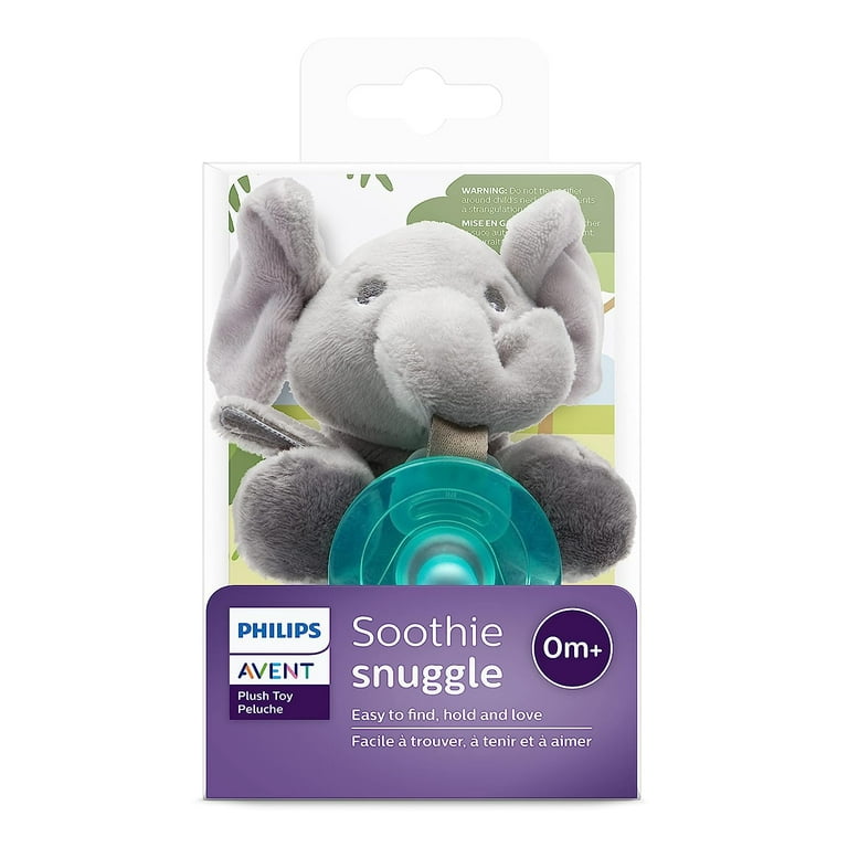 Avent pacifier with stuffed hot sale animal