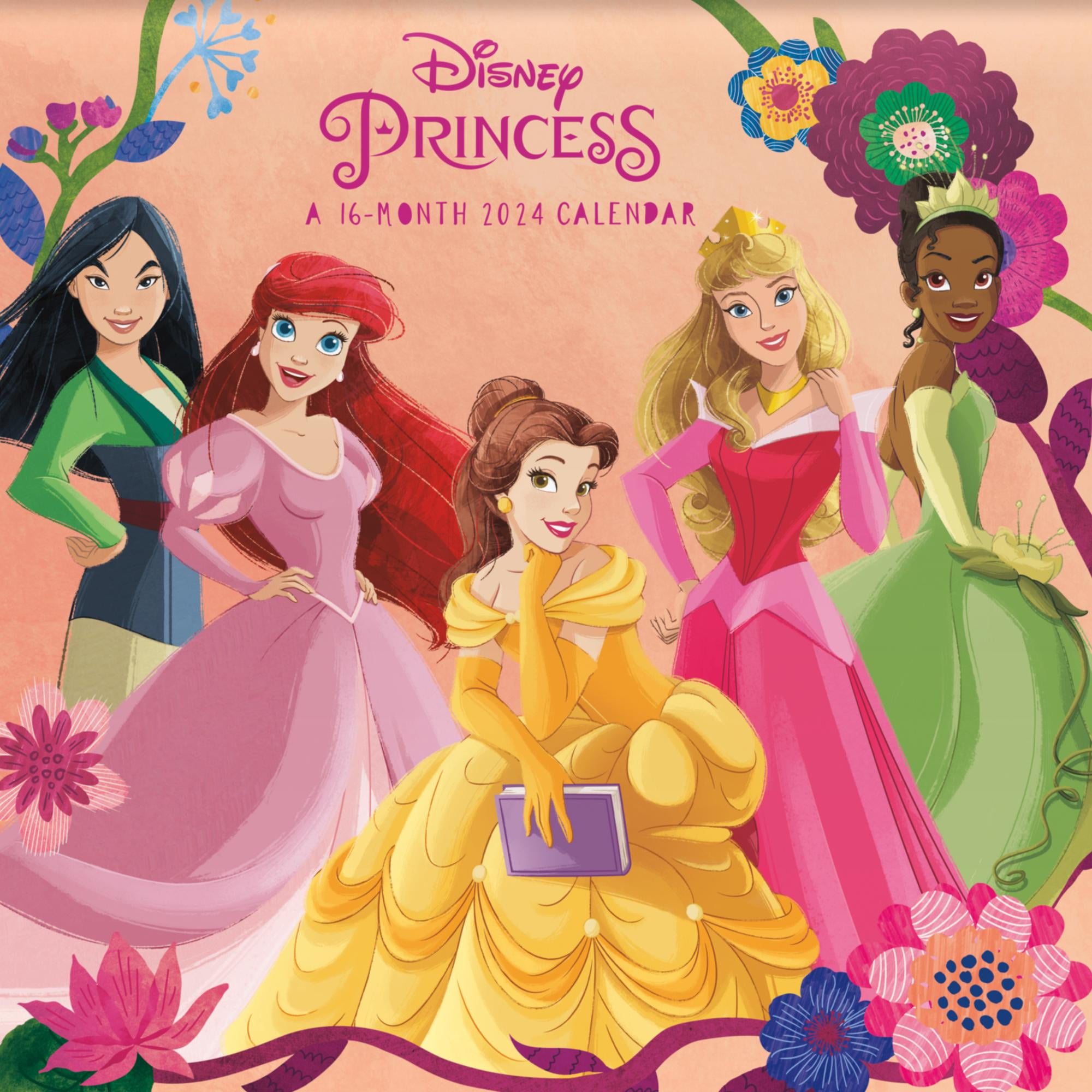 Trends International 2024 Disney Princess Wall Calendar