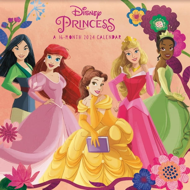 Trends International 2024 Disney Princess Wall Calendar