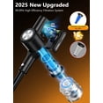 thumbnail image 4 of H28 Cordless Stick Vacuum Cleaner, 500W Brushless Motor, Self-Standing, Wall Charging, 55 Min Runtime, Lightweight for Hard Floors & Carpets, Black, 4 of 9