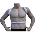 thumbnail image 2 of Alpha Medical Full Back Posture Corrector - Adjustable Clavicle & Shoulder Support Brace for Men and Women - Upper Back Alignment Aid (XX-Large), 2 of 5
