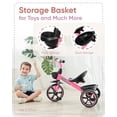 thumbnail image 4 of Triciclo KRIDDO para niños de 2 a 5 años: triciclo rosa para niños pequeños con regalo para niñas de 24 meses a 4 años, 4 of 5