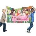 thumbnail image 2 of Wellie Wishers-themed Printed Flag Perfect gift for fans, friends, and family members, and suitable for indoor and outdoor activities, party decorations.48"x71" (120cm×180cm), 2 of 6
