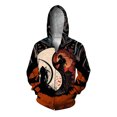 thumbnail image 3 of Sudadera con capucha con gráficos de animación japonesa Sudadera con capucha genial Sudadera con capucha para hombre Sudaderas samuráis para hombre Impresión digital 3D Sitio web oficial, 3 of 5