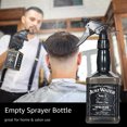 thumbnail image 3 of Graflsoa Transparent 650ml Ergonomic Hair Styling Spray Bottle for Salon and Home Use, 3 of 7