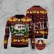 thumbnail image 5 of Suéter feo de punto divertido de Navidad de algodón con diseño de Papá Noel para mascotas, jersey informal vintage de invierno estilo Harajuku, jersey retro de manga larga con impresión 3D, 5 of 5