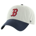 thumbnail image 2 of Men's '47 Gray/Navy Boston Red Sox Sure Shot Classic Franchise Fitted Hat, 2 of 3