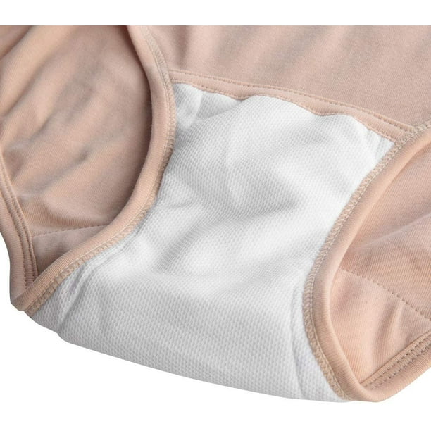 Incontinence Underwear for Women,Women's Maximum Absorbency Reusable  Bladder Control Panties for Surgical Recovery Breathable Postpartum  Incontinence