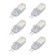 thumbnail image 4 of Bombilla para lámpara colgante, 6 bombillas G4 de 3 W, fuente de luz, lámpara de pared, diseño aerodinámico, 4 of 8