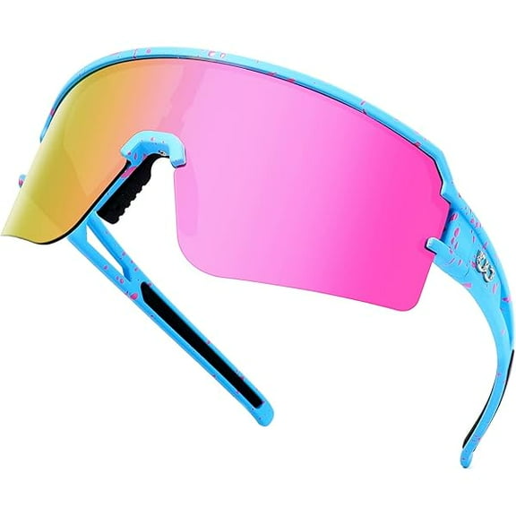Polarized cycling glasses sports sunglasses,UV400 Protection Fishing Driving running baseball sunglasses for men women