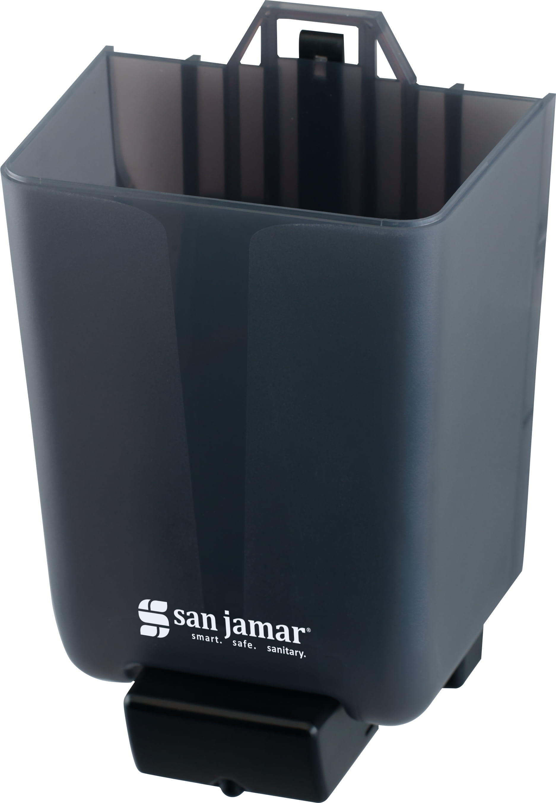 San Jamar Classic Manual Liquid Soap or Lotion Dispenser, 46 oz, Black Pearl