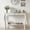White, variant on Narrow Console Table with Drawer, Chic Accent Sofa Table, Entryway Table, Black