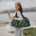 thumbnail image 6 of Fuzoiu Avocado in Space Print Travel Duffle Bag,Carry On Tote Bags,Duffel Bag,Sport Gym Bag, Hospital Bag for Labor and Delivery, Overnight Bag,Luggage Bag, 6 of 7