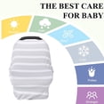 thumbnail image 3 of Car Seat Covers for Babies - Multi- use Nursing Car seat Canopy, Breastfeeding Covers, 3 of 5