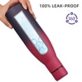 thumbnail image 4 of Botella de agua BJPKPK con aislamiento de acero inoxidable, 500 ml, negro y rojo, 4 of 6