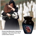 thumbnail image 3 of Set of 2 Mini Music Urn for Ashes for Men & Women – Violin Keepsake Urns for Human Ashes Adult Male & Female – 3-Inch Small Memorial Containers for Loved Ones Who Loved Music (3 inch set of 2), 3 of 8