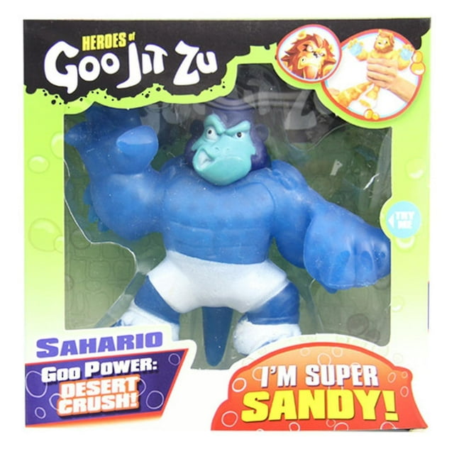 Heroes Sahario Goo Jit Zu Super Sable Super Extensible Figure Jouet-Sebneei