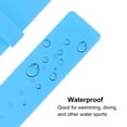 thumbnail image 3 of Soft Rubber Watch Band 18mm Width Quick Release Replacement Silicone Watch Strap, Sky Blue, 3 of 5