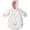 White, variant on London Fog Newborn Infant Baby Girl Boys Puffer Carbag Pram Bag Snowsuit Bunting (0/6M, Gray)