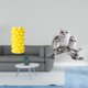 thumbnail image 2 of Jarrón De Flores De Porcelana Y Figura De Búho, Adorno De Mesa Para Sala De Estar, Escritorio De Oficina, Escultura De Animal Moderna, Contenedor De Frutas, Decoración, 2 of 8