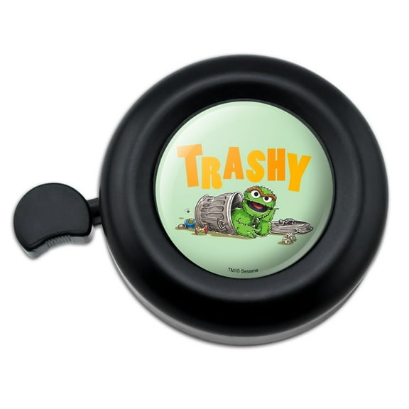 Sesame Street Trashy Oscar the Grouch Bicycle Handlebar Bike Bell