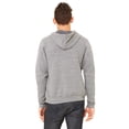 thumbnail image 2 of Bella + Canvas 3909 Unisex Triblend Sponge Fleece Full-Zip Hoodie, 2 of 2