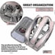 thumbnail image 2 of Travel-makeup-bag Eco Leather Cosmetic Makeup Organizer,water Resistant Toiletry Bag Travel Essentials, 2 of 5