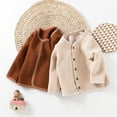 thumbnail image 1 of Boys' Cardigan Knitted Sweater Spring Fall Button Up Sweater Cardigan for Toddler Boys 1-6T Coffee, 1 of 4