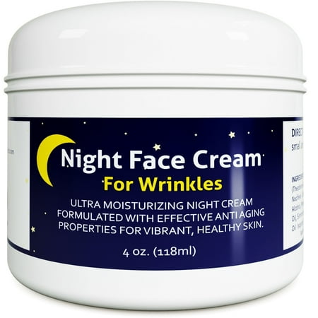 Anti Wrinkle Booster - Anti Aging Night Cream Moisturizer for Dry Skin - Firming Cream For Women & Men - Best Anti Wrinkle Cream for Sensitive Skin - Collagen Booster - All Natural Skin Care with Antioxidants & Shea Butter
