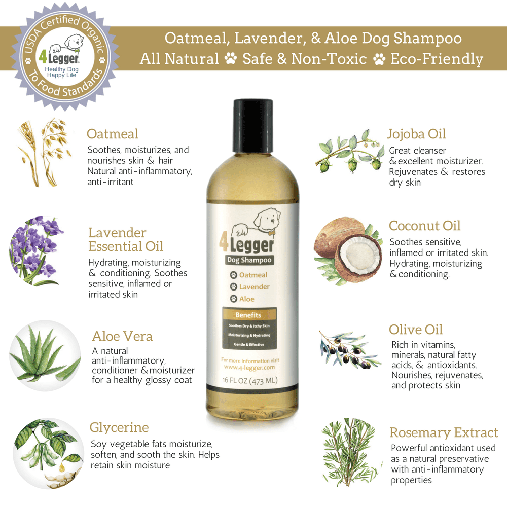4 legger dog shampoo