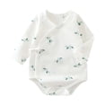 thumbnail image 1 of Newborn Baby Boys Summer Thin Bag Flatskin Triangular Crawling Suit For Kids Size 0-2 Months, 1 of 2