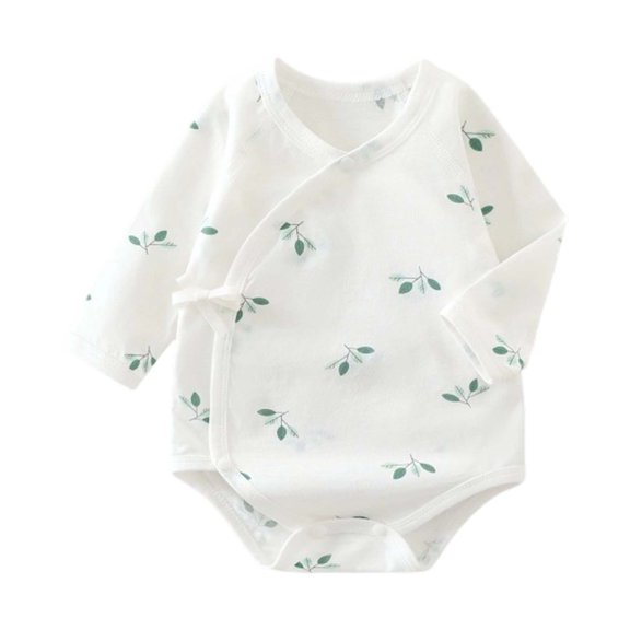 RUTAYY Boys Girls Jumpsuit Summer Thin Flatskin Triangular Crawling Suit Babies Fun & Vibrant Designs, Green, 0-1 Months