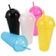 thumbnail image 5 of 5 vasos de plástico con tapas tipo cúpula y ranura para pajita, para agua, para fiestas, bebidas frías, café, té, postres, batidos, frutas con burbujas, 5 of 7