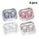 thumbnail image 3 of Cajas de lentes de contacto Caja Organizadora con pinzas de succión Stick Eyes Cuidado Contenedor Protección Accesorios al aire libre 4 piezas Vogacara HA012427-00, 3 of 7