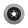 thumbnail image 2 of Stop Tech Power Slot Brake Rotor 126.63061SL SportStop Slotted; Silver E-Coated; Alloy; Single, 2 of 5