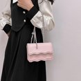 thumbnail image 6 of Crossbody Bags for Women, PU Leather Adjustable Chain Casual Elegant Style Simple Handbag for Travel Working and Outing Dating, White, 6 of 7