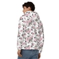 thumbnail image 4 of Naloa Rose Flowers Men’s Hoodies, Zip up Hoodie, Sweatshirts,Hoodies for Men Sizes S-3XL-Large, 4 of 5