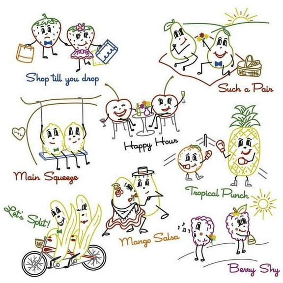 Aunt Martha's SR18 Stitcher's Revolution Animated Fruity Fun