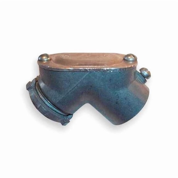 Raco EMT Connector, 3/4 in, Zinc, Zinc Plated, Gray 2763