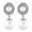 SL, variante sur FcBaudy Boucles d'Oreilles pour Femmes, Cadeaux pour Femmes Bohèmes Perle Acrylique Acétate Planches Boucles d'Oreilles Bijoux pour Femmes Cadeau Boucles d'Oreilles Perle