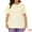 Beige, variant on DARING DIVA Women's Plus Crew Neck Top 1X Beige